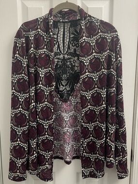 Lily White Open-Front Cardigan